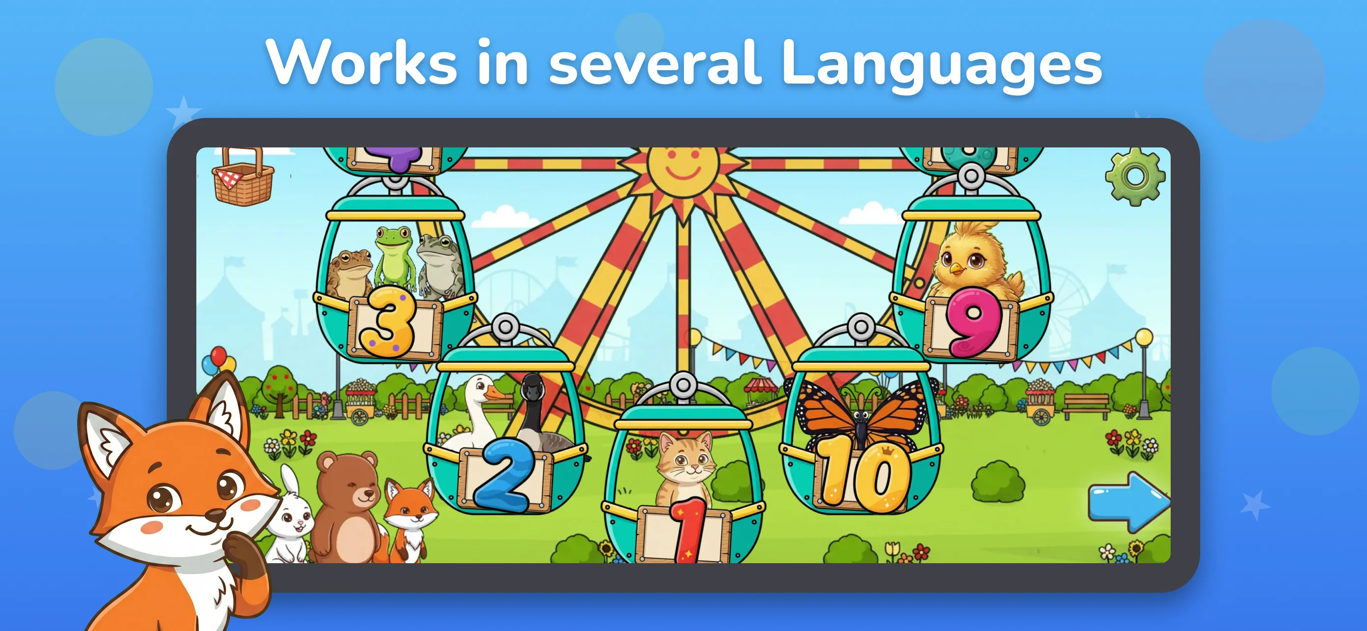 Dindon: Kids ABC & Numbers screenshot