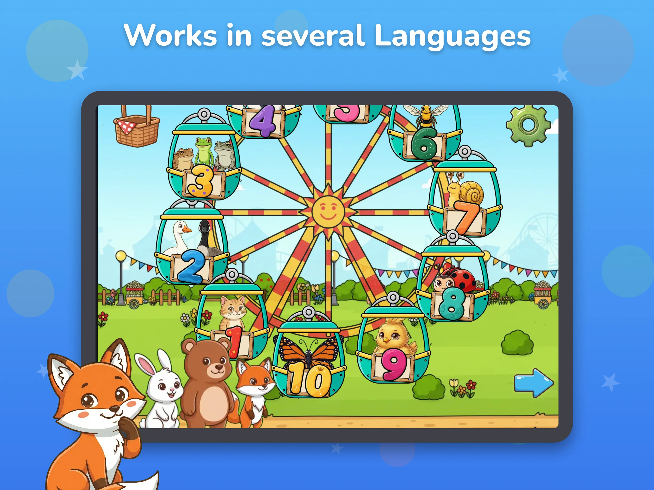 Dindon: Kids ABC & Numbers screenshot