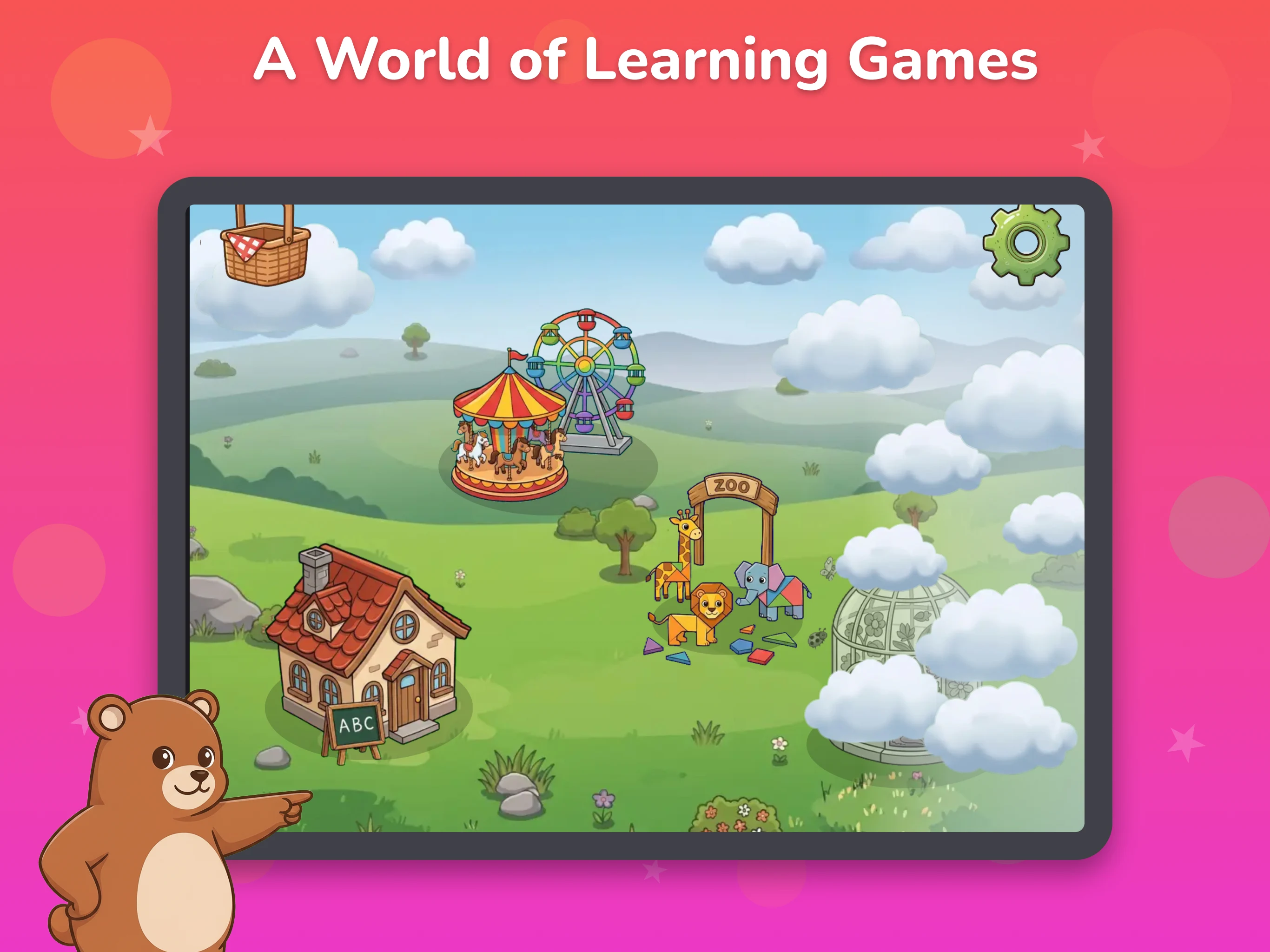 Dindon: Kids ABC & Numbers screenshot